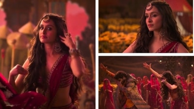 Sharddha Kapoor looks stunning in Bhojpuri singer Pawan Singh's song Aayi Nai. Sharddha Kapoor looks stunning in Bhojpuri singer Pawan Singh's song Aayi Nai.