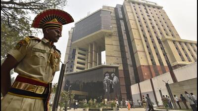 The Delhi Police Headquarters on Jai Singh Road in New Delhi. (HT Archive) The Delhi Police Headquarters on Jai Singh Road in New Delhi. (HT Archive)