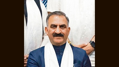 The state government swung into action after multiple cloudbursts across the state late on Wednesday night caused devastation, with chief minister (CM) Sukhvinder Singh Sukhu convening an emergency meeting of senior officers of the state government to review the situation. (ANI File)