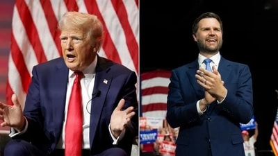Donald Trump said that his choice of JD Vance as his running mate doesn't matter in response to a question about his preparedness. Getty Images; Associated Press