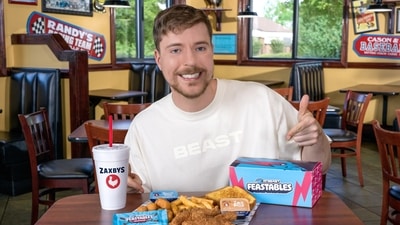 MrBeast Box is Zaxby's latest offering in collaboration with popular YouTuber Jimmy Donaldson, aka, MrBeast MrBeast Box is Zaxby's latest offering in collaboration with popular YouTuber Jimmy Donaldson, aka, MrBeast