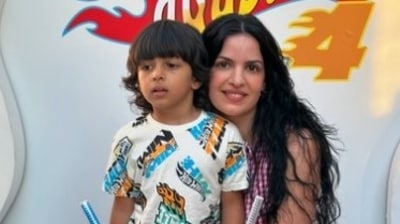 Natasa Stankovic throws a birthday bash for son Agastya Natasa Stankovic throws a birthday bash for son Agastya