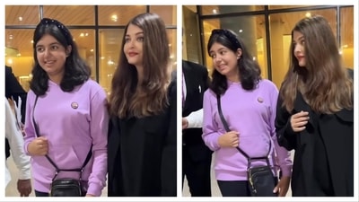 Aishwarya Rai Bachchan was on a vacation in New York. Aishwarya Rai Bachchan was on a vacation in New York.
