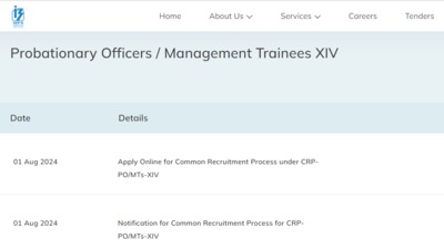 IBPS PO 2024: Apply online for 4,455 vacancies, registration underway (ibps.in, screenshot) IBPS PO 2024: Apply online for 4,455 vacancies, registration underway (ibps.in, screenshot)