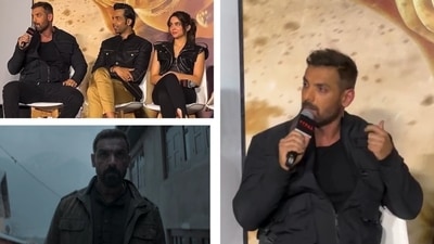John Abraham got into an argument with a journalist who called his films 'repetitive.' John Abraham got into an argument with a journalist who called his films 'repetitive.'