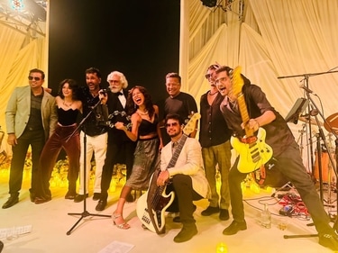 Mumbai-based band Gloss enthralled the audience with mesmerising tunes