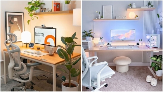 By adding personal touches and thoughtful décor, you can transform your home office into a place where creativity and productivity thrive.(Instagram)