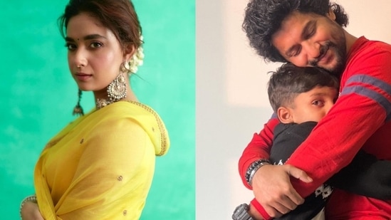 Keerthy Suresh shares a loving relationship with Nani and his son Arjun.