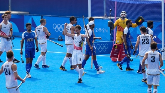 Belgium attacked collectively in the third quarter to put India under pressure and managed to score twice in quick succession. Meanwhile, they were rock-solid in the defence and stopped India from scoring in the final 15 minutes of the match.(AP)