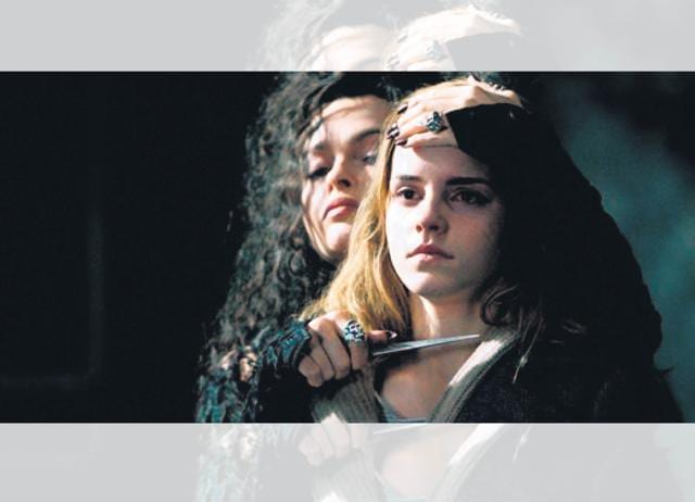 Even Hermione, from the Harry Potter movies, subtly goes from bushy-haired to smooth locks. Even Hermione, from the Harry Potter movies, subtly goes from bushy-haired to smooth locks.