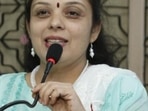 Atmaja Kasat, 45, was walking home to her home in Virar when the accident took place. HT Photo Atmaja Kasat, 45, was walking home to her home in Virar when the accident took place. HT Photo
