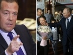 Russia's Dmitry Medvedev threatened the freed prisoners, stating that they should hide under “new names” and “actively disguise themselves”.(AP) Russia's Dmitry Medvedev threatened the freed prisoners, stating that they should hide under “new names” and “actively disguise themselves”.(AP)