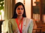 Ulajh movie review: Janhvi Kapoor in a still from the movie. Ulajh movie review: Janhvi Kapoor in a still from the movie.