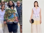 Radhika Merchant wears a colourful maxi dress for an outing with Anant Ambani. Radhika Merchant wears a colourful maxi dress for an outing with Anant Ambani.