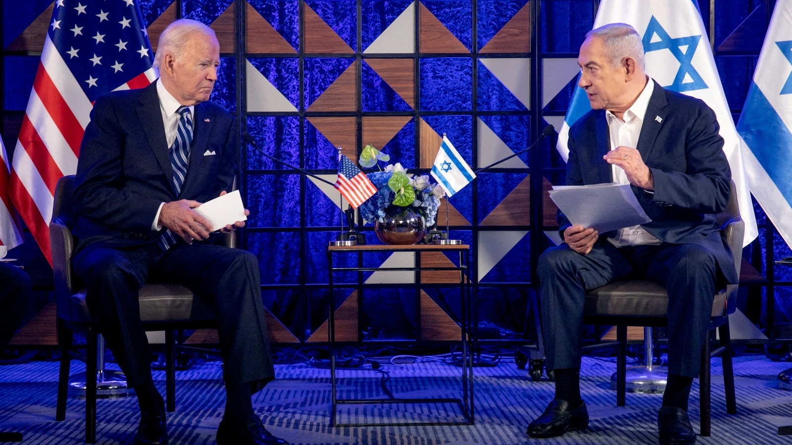 Biden tells Netanyahu to accept truce in ‘very direct’ call, promises news ‘defensive US military assets’ for Israel