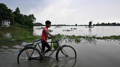 Assam witnessed heavy rainfall early in July when several districts were inundated. (AFP photo) Assam witnessed heavy rainfall early in July when several districts were inundated. (AFP photo)