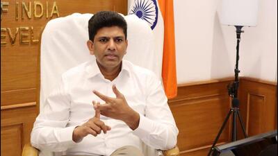 Minister of state for communications Pemmasani Chandra Sekhar. (Photo from X) Minister of state for communications Pemmasani Chandra Sekhar. (Photo from X)