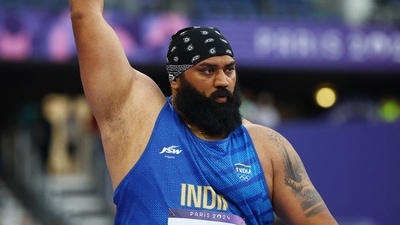 India's athletics contingent couldn't reach the finals in their respective events though. Tajinderpal Singh Toor finished 15th in men's shot put qualification with throw of 18.05m. Parul Chaudhary and Ankita were both knocked out in women's 5000m. While Parul finished 14th in Heat 2 with her season-best time of 15:10.68s, Ankita finished rock bottom 20th with a time of 16:19.38s.&nbsp; (REUTERS)