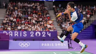 It was history for Lakshya Sen, Manu Bhaker, the Indian men's hockey team and archery mixed team pair Ankita Bhakat and Dhiraj Bommadevara on Day 7 of the Paris Olympics. (PTI) It was history for Lakshya Sen, Manu Bhaker, the Indian men's hockey team and archery mixed team pair Ankita Bhakat and Dhiraj Bommadevara on Day 7 of the Paris Olympics. (PTI)