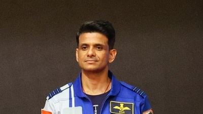 Group Captain Shubhanshu Shukla is now the fifth Indian origin astronaut to go to space (Wikimedia Commons) Group Captain Shubhanshu Shukla is now the fifth Indian origin astronaut to go to space (Wikimedia Commons)