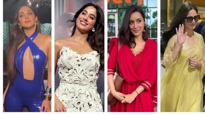 Today's round-up of best-dressed celebs will have you stunned as the celebrities served and slayed, giving both simple and daring fashion inspo for everyone. From Kiara Advani in a body-hugging jumpsuit, Janhvi Kapoor in an intricate mini white dress to Shraddha Kapoor and Katrina Kaif going ethnic; here are the celebs who impressed us with their style. Today's round-up of best-dressed celebs will have you stunned as the celebrities served and slayed, giving both simple and daring fashion inspo for everyone. From Kiara Advani in a body-hugging jumpsuit, Janhvi Kapoor in an intricate mini white dress to Shraddha Kapoor and Katrina Kaif going ethnic; here are the celebs who impressed us with their style. 
