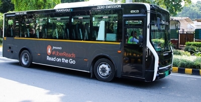 The month-long campaign will see #UberReads EV buses running through predefined routes in Delhi that have some of the most traversed commute routes between business districts and large residential areas. The month-long campaign will see #UberReads EV buses running through predefined routes in Delhi that have some of the most traversed commute routes between business districts and large residential areas.