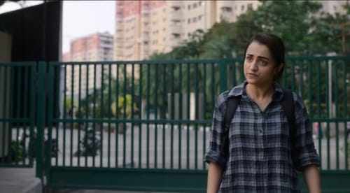 Trisha Krishnan plays the role of a cop in the series. Trisha Krishnan plays the role of a cop in the series.