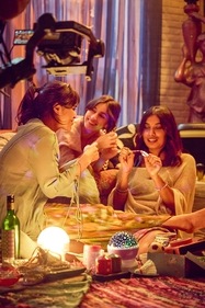 Aditi shares some candid moments with her best friends. Aditi shares some candid moments with her best friends.