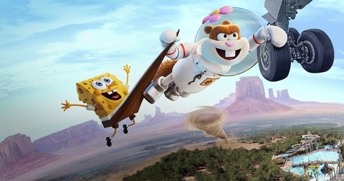 SpongeBob SquarePants's latest movie released on August 2. SpongeBob SquarePants's latest movie released on August 2.