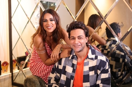 Actors Nia Sharma and Shalin Bhanot