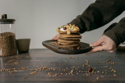 Buckwheat and quinoa pancakes Buckwheat and quinoa pancakes