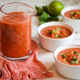 The traditional Spanish soup called Gazpacho is often made with watermelon (Photo: Instagram)