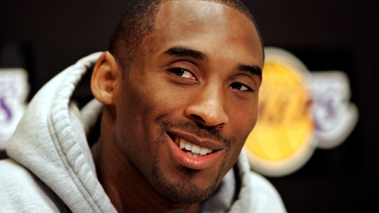 FILE - Los Angeles Lakers basketball star Kobe Bryant smiles as he talks about his 81-point game Jan. 22, 2006, against the Toronto Raptors at Lakers headquarters in El Segundo, Calif., Jan. 24, 2006. A statue of Bryant and his daughter, Gigi Bryant, was scheduled to be unveiled during a private ceremony on Friday, Aug. 2, 2024 according to a published report. (AP / Reed Saxon)
