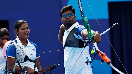 Ankita Bhakat and Dhiraj Bommadevara miss medal by a whisker but script history for Indian archery in Paris