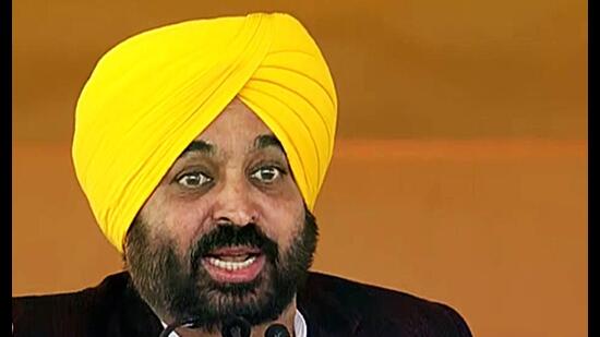 Punjab chief minister Bhagwant Mann.