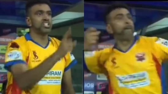 The video of Ashwin's reaction from the dugout sent shockwaves on social media