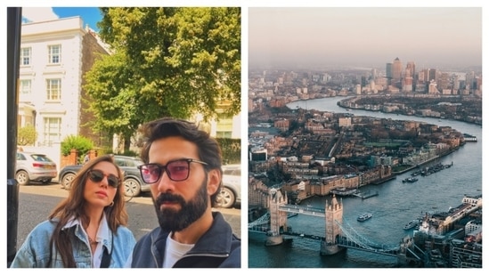 Nakul Mehta and his wife Jankee Parekh Mehta went on a romantic vacation in London. 