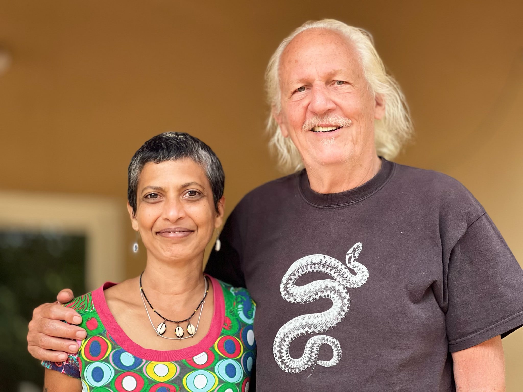 Janaki Lenin and Rom Whitaker (MD Madhusudan) Janaki Lenin and Rom Whitaker (MD Madhusudan)