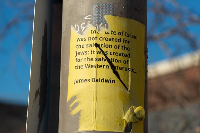 A poster featuring a quote by James Baldwin from ‘An Open Letter to the Born Again’. (fotografiko eugen/Shutterstock) A poster featuring a quote by James Baldwin from ‘An Open Letter to the Born Again’. (fotografiko eugen/Shutterstock)