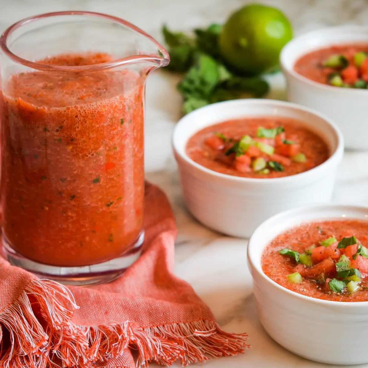 The traditional Spanish soup called Gazpacho is often made with watermelon(Photo: Instagram) The traditional Spanish soup called Gazpacho is often made with watermelon(Photo: Instagram)