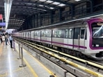 Bengaluru Metro's Purple Line.(X/@bykarthikreddy) Bengaluru Metro's Purple Line.(X/@bykarthikreddy)
