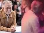 A video of Francis Ford Coppola kissing female extras on the sets of Megalopolis has received flak.(AP/Variety) A video of Francis Ford Coppola kissing female extras on the sets of Megalopolis has received flak.(AP/Variety)