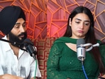 Sehaj Arora and Gurpreet Kaur respond to allegations of publicity stunt.(YouTube/@talkswithnamit) Sehaj Arora and Gurpreet Kaur respond to allegations of publicity stunt.(YouTube/@talkswithnamit)