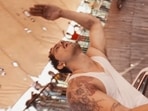 Hanumankind in a still from the music video.