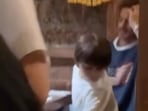 Shah Rukh Khan with AbRam was spotted at a Thai restaurant recently.