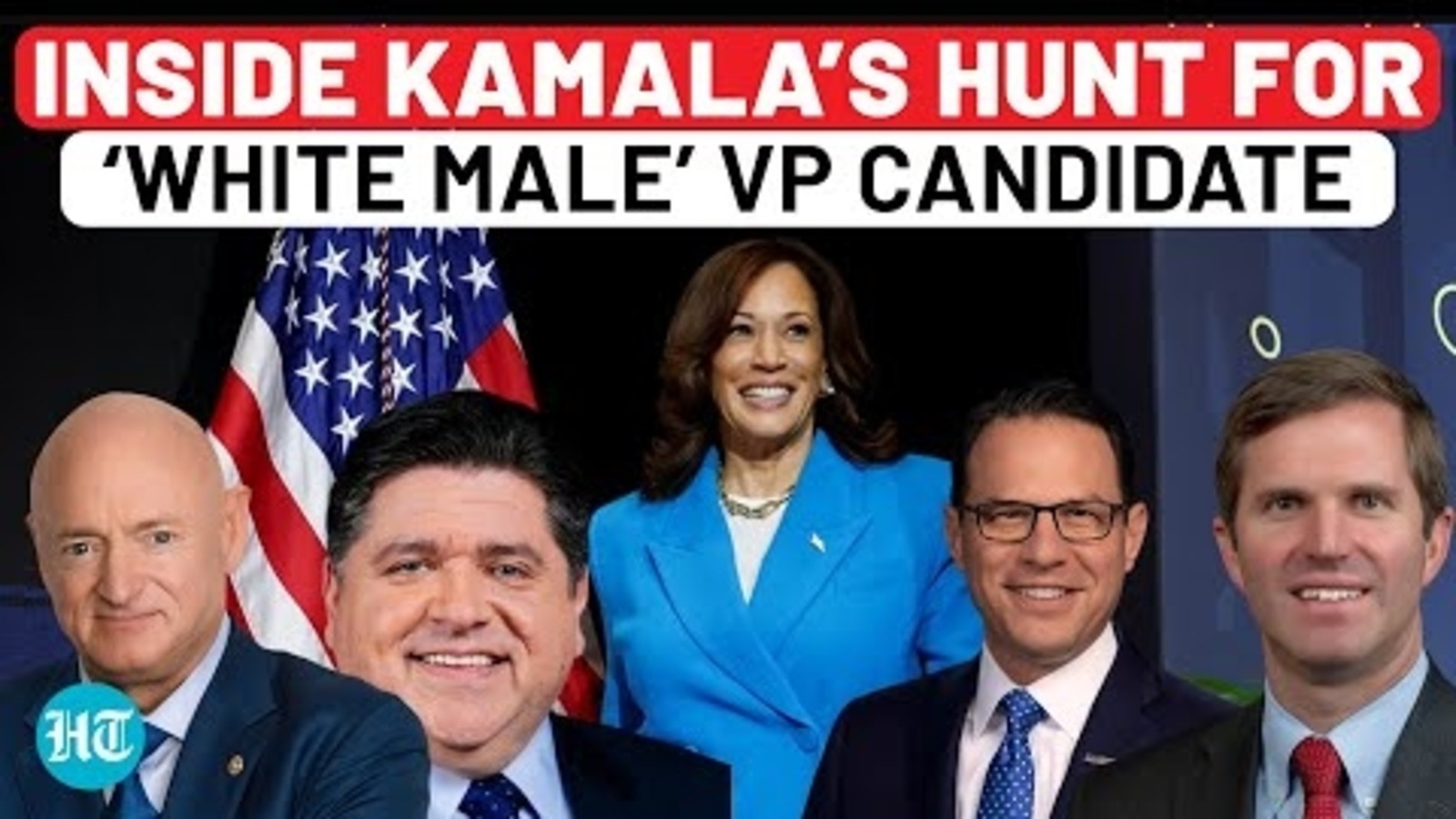 Kamala Harris Wants ‘White Male’ VP Pick? Top 6 Candidates & 90-Minute Marathon Meet | US Elections