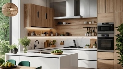 Home decor and interior tips on choosing right colour tones, combinations for your kitchen (Photo by DesignsWithEmily) Home decor and interior tips on choosing right colour tones, combinations for your kitchen (Photo by DesignsWithEmily)
