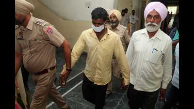 An army jawan who shot dead four of his colleagues at the high-security Bathinda military station on April 12, 2023, was on Saturday sentenced by a general court martial (GCM) to life imprisonment and was also dismissed from service. (Ht Photo) An army jawan who shot dead four of his colleagues at the high-security Bathinda military station on April 12, 2023, was on Saturday sentenced by a general court martial (GCM) to life imprisonment and was also dismissed from service. (Ht Photo)