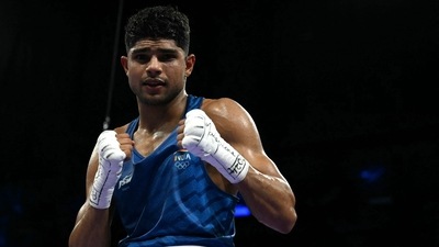 India's Nishant Dev lost his quarterfinal bout in 71kg category (AFP) India's Nishant Dev lost his quarterfinal bout in 71kg category (AFP)