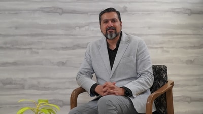 Ricky Kej is an Indian-American music composer. (Location: Radisson Blu Mumbai International Airport)